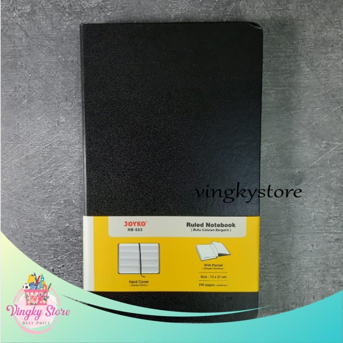 

Kusus Hari Ini Ruled Notebook Bergaris / Buku Agenda Catatan Joyko Nb-663 Diskon