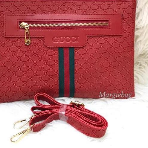 Muraaaahh.. Best Produk  CLUTCH HANDBAG SLING DOMPET GUCI EMBOSS REST TENGAH XX GUCCI EMBOSS REST TE