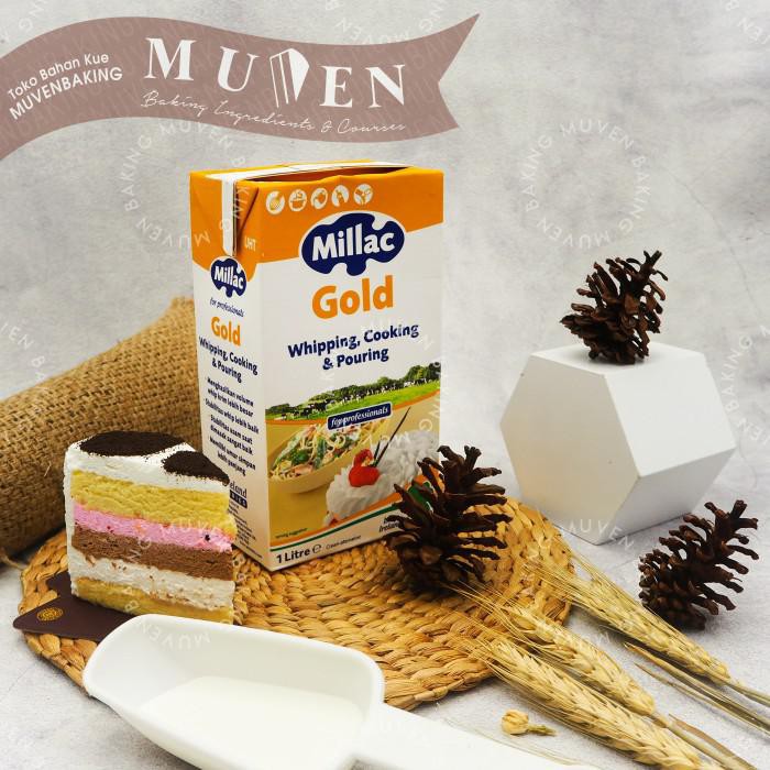 Jual Hiday Whip Cream Millac Gold 1 L / Whipping Cream Non Dairy