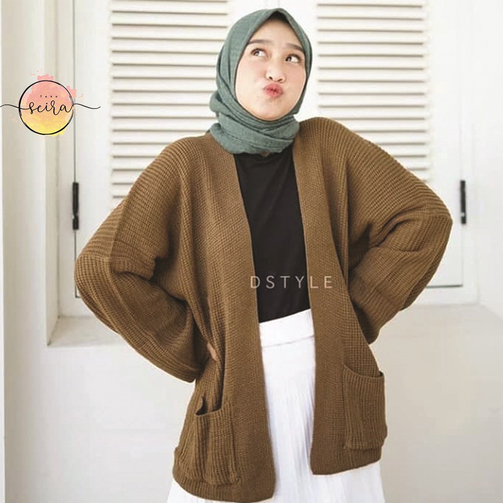 [BISA COD] Kardigan Rajut Loocy Oversize / Loocy Cardigan Oversized Rajut Wanita / Loocy Cardy