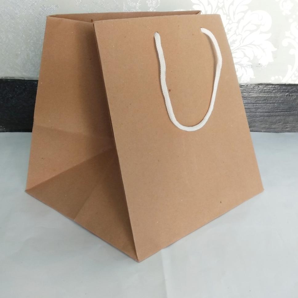 

Sale 09EUV paper bag / Tas Kertas polos untuk kotak nasi 20x20 R10K PxTxL 22,5 x 24 x 21 cm Y91 Terkini