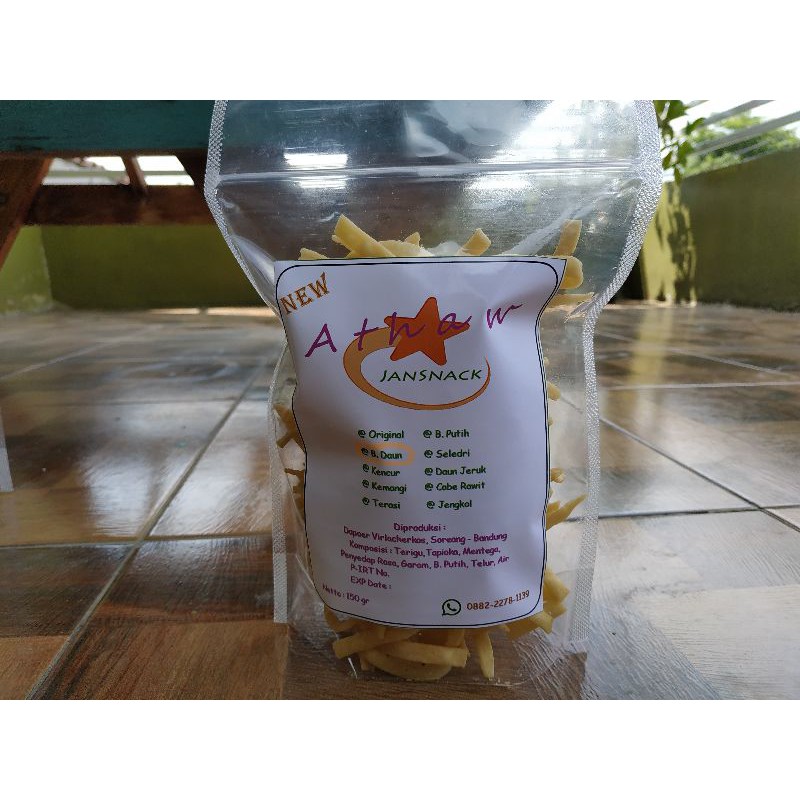 

Snack Stick Jansnack Athaw Rasa Bawang Daun 150 gram