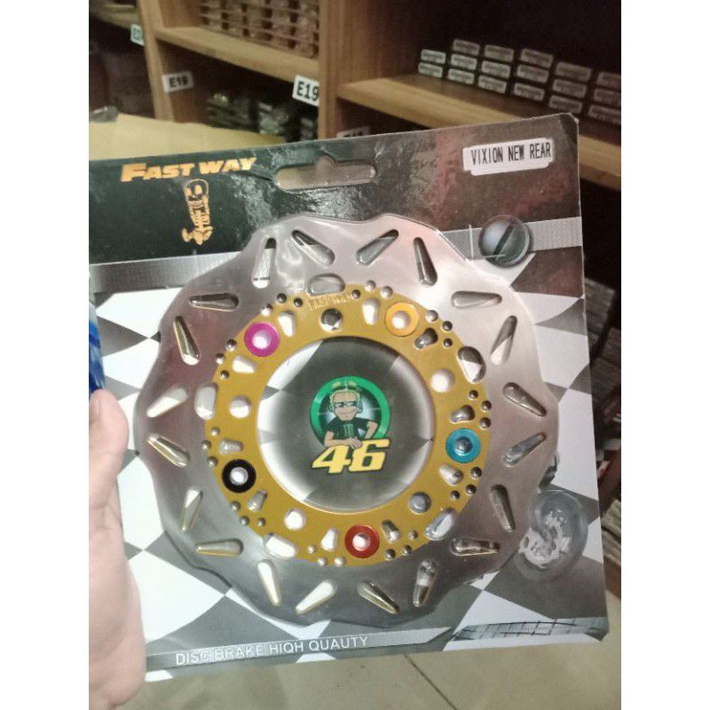 CAKRAM / PIRINGAN CAKRAM BELAKANG VIXION NEW / OLD