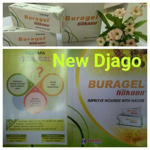 BURAGEL SALEP GEL LUKA HERBAL MADU DAN LIDAH BUAYA