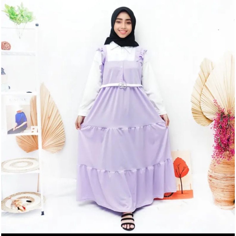 Livy Dress // Fashion remaja muslim  // Outfit terbaru