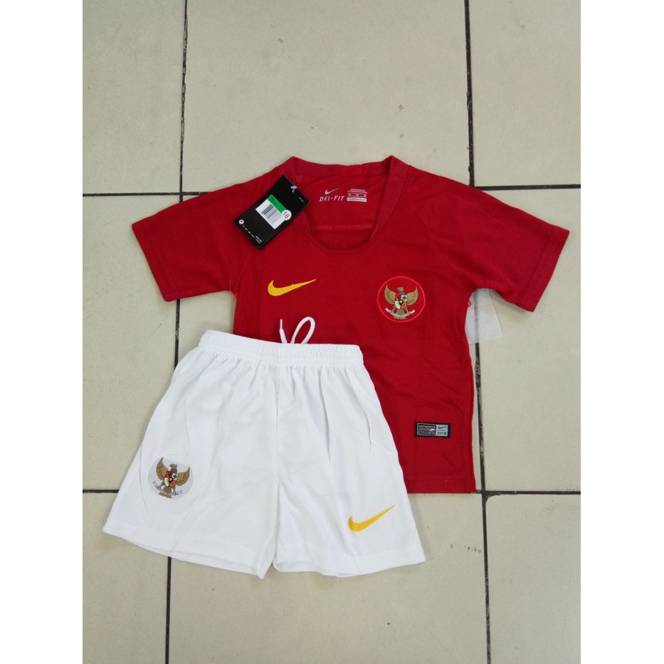Khanzzs lagi ada      JERSEY BOLA KIDS / ANAK TIMNAS INDONESIA HOME 2018-2019 GRADE ORI     Mari