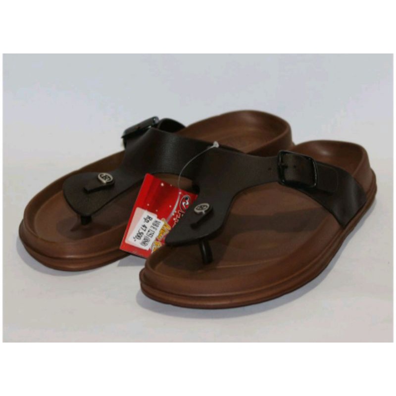 Sandal casual pria termurah / Sandal New Era karet/ SANDAL JEPIT KARET CASUAL/ SANDAL KARET NEW ERA  SLOP BAN 2