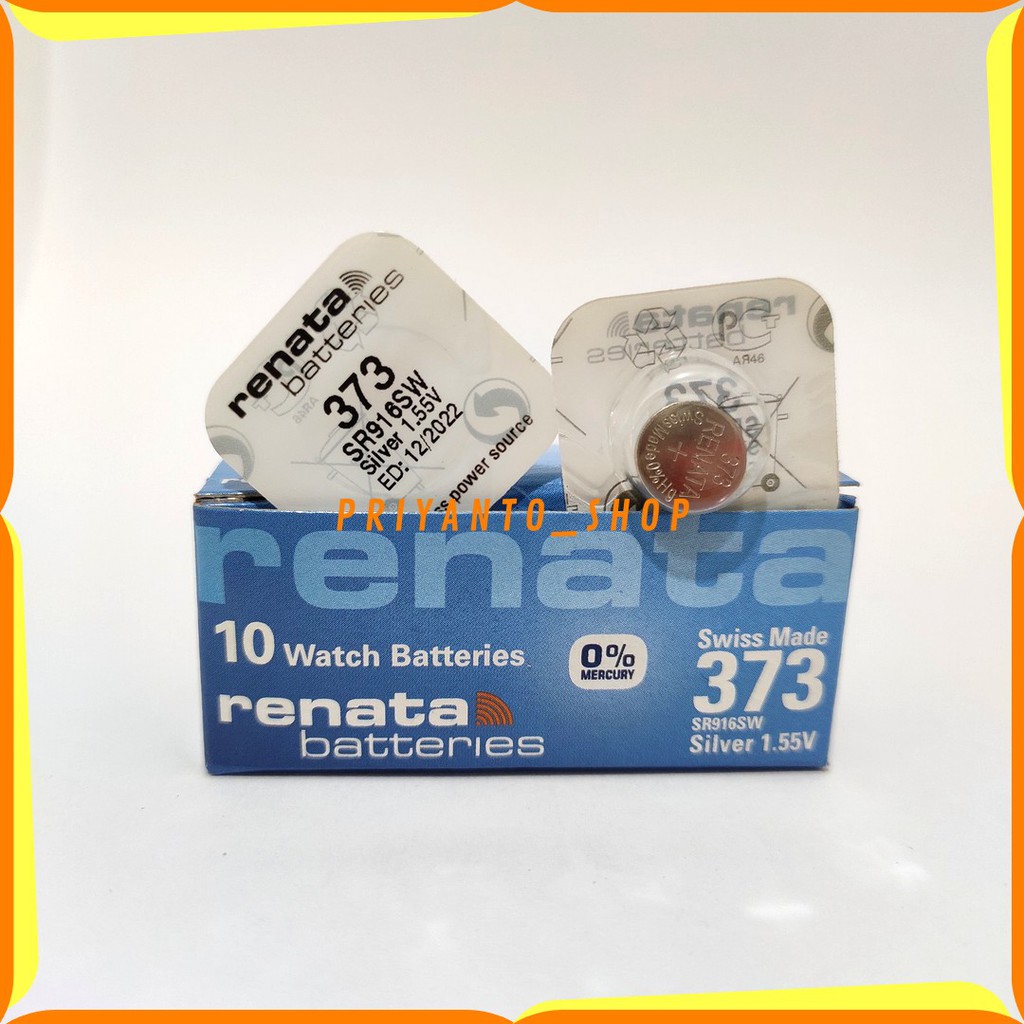 BATRE RENATA SR916SW SR916 SR 916 SW 373 BATTERY BATERAI ORIGINAL