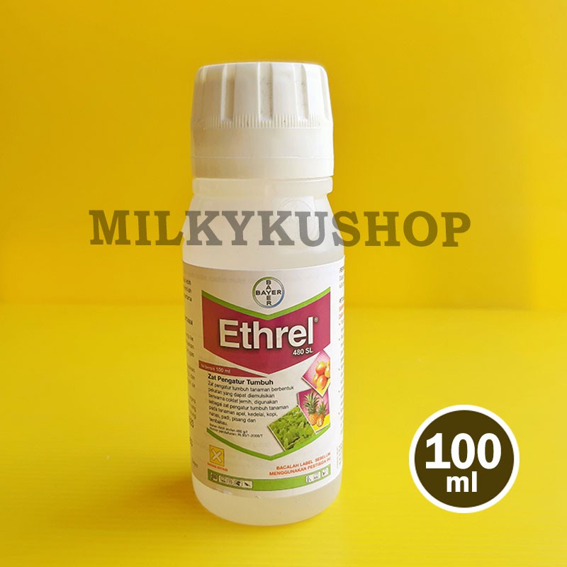 ETHREL 480 SL 100 ML ZPT PEMATANG BUAH NAGA PISANG PEPAYA