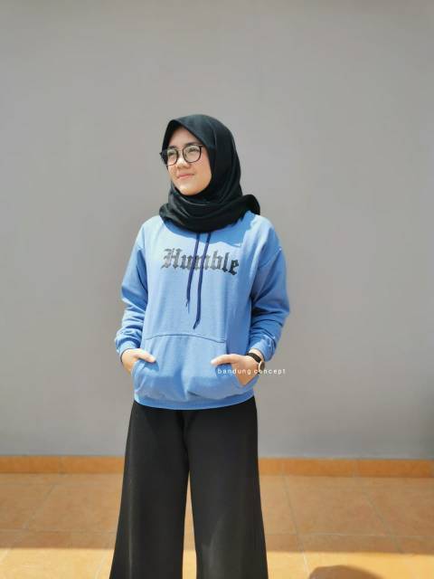 Humble Hoodie || Sweater Hoodie wanita #HH