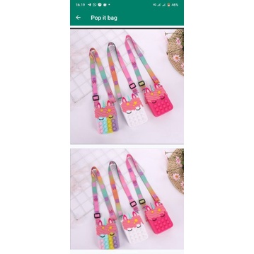 pop it unicorn tas PO-BUMIH PAKET 2KG