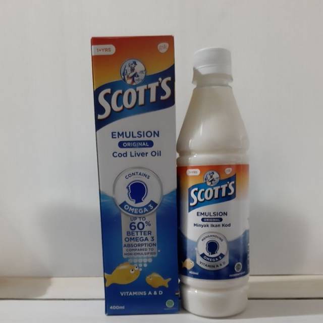 SCOTT'S EMULSION ORIGINAL 400ML