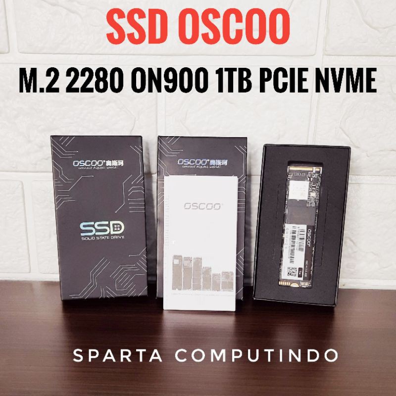 SSD M.2 1 TB PCIE NVME BRAND OSCOO TERBAIK TERCEPAT MURAH GARANSI 3 TAHUN