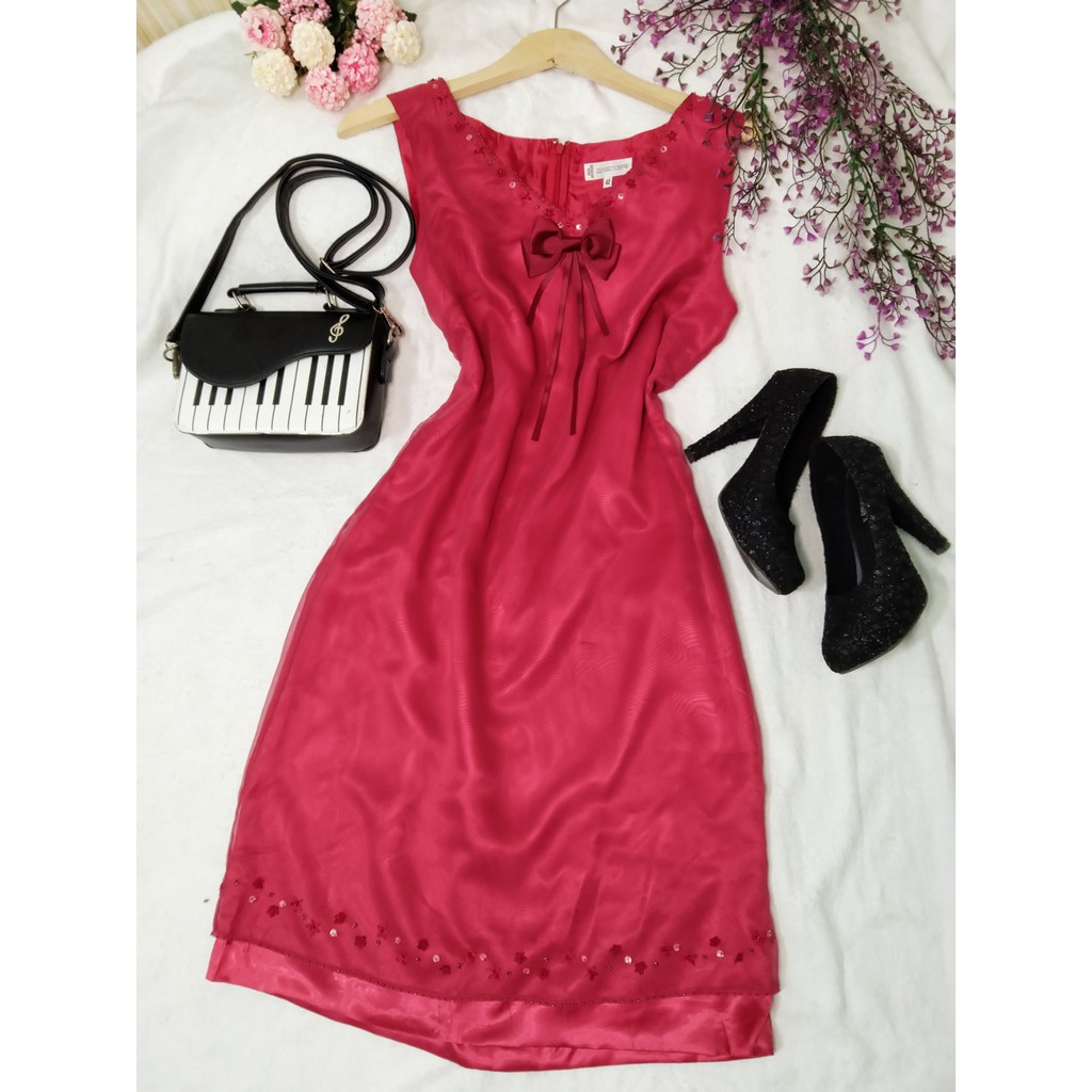 Dress merah murah preloved 22 octobre