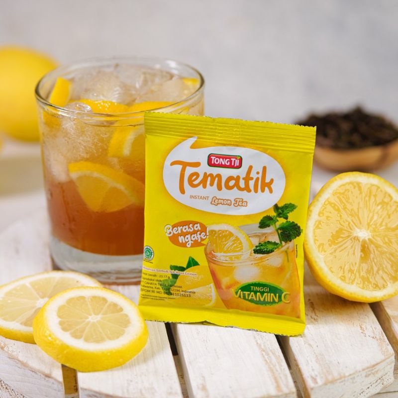 Teh Tong Tji Tematik Lemon Tea Renceng (isi 10 pc)