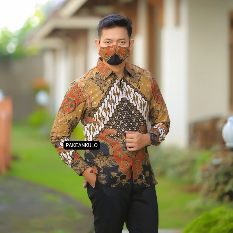 Batik Premium Pria Slimfit || Motif Adhikari