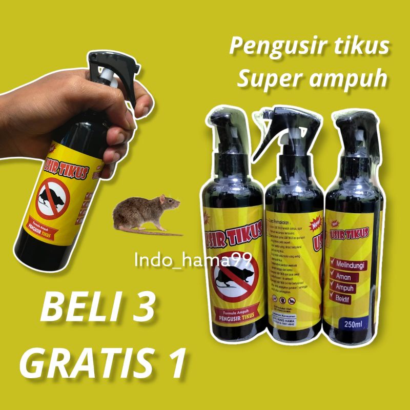 SEMPROT PENGUSIR TIKUS 3 in 1 TERJAMIN AMPUH 100%