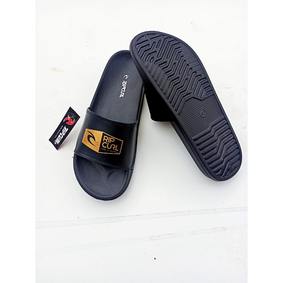 Sandal Slop Classic Slide Sport Hitam Sandal Casual