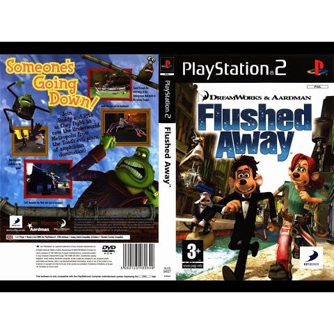 Kaset Ps2 Game Terbaru Flushed Away