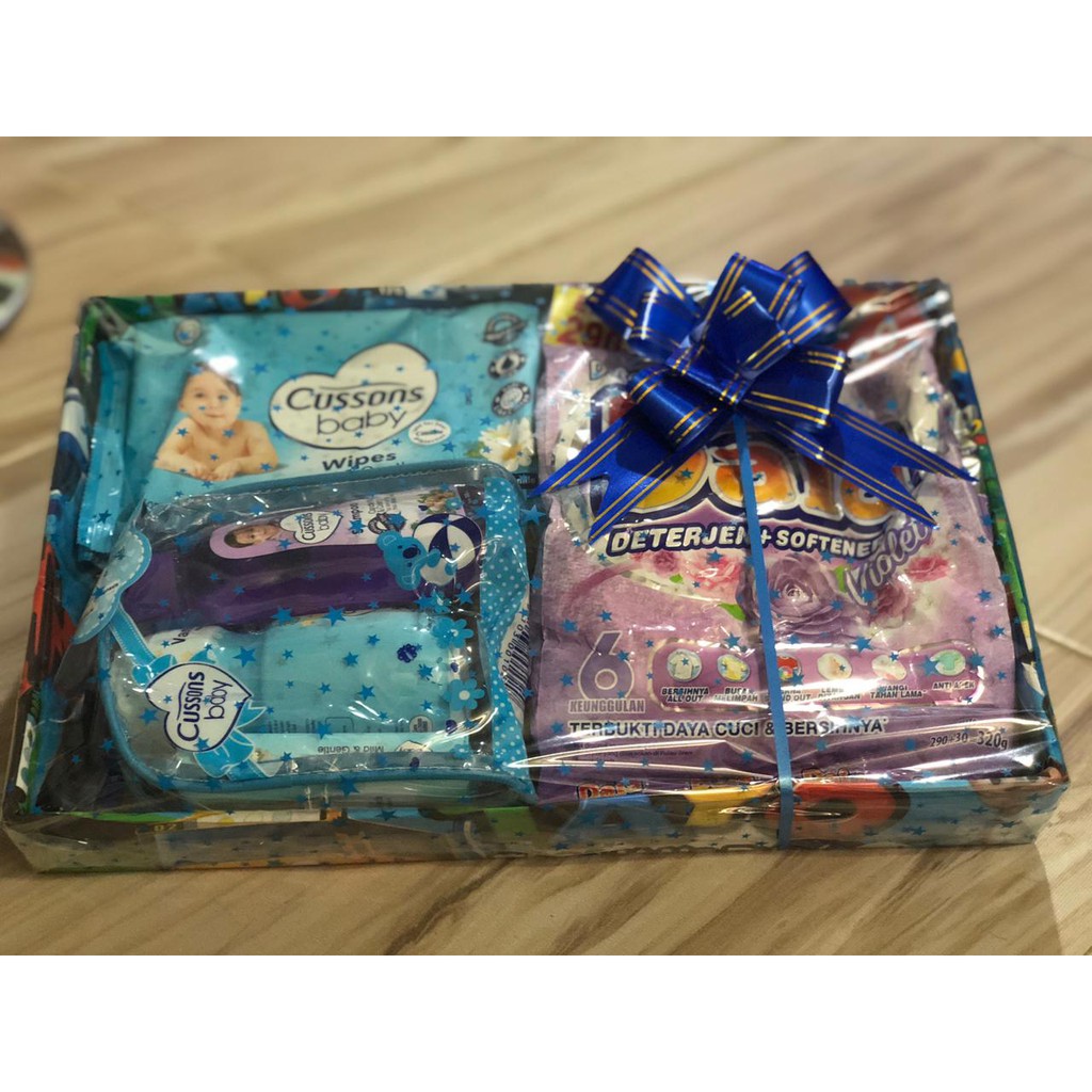 Paket kado bayi baru lahir / Hampers Bayi / kado lahiran / parcel bayi / kado bayi lucu