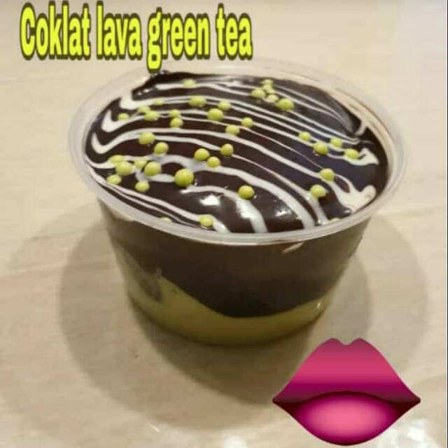 

Coklat lava green tea