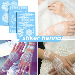 Tatto Henna Temporer Tato Instan Tattoo Pengantin Henna attractive and durable images KU029