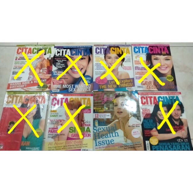 Majalah Bekas Cita Cinta Olga Jadul