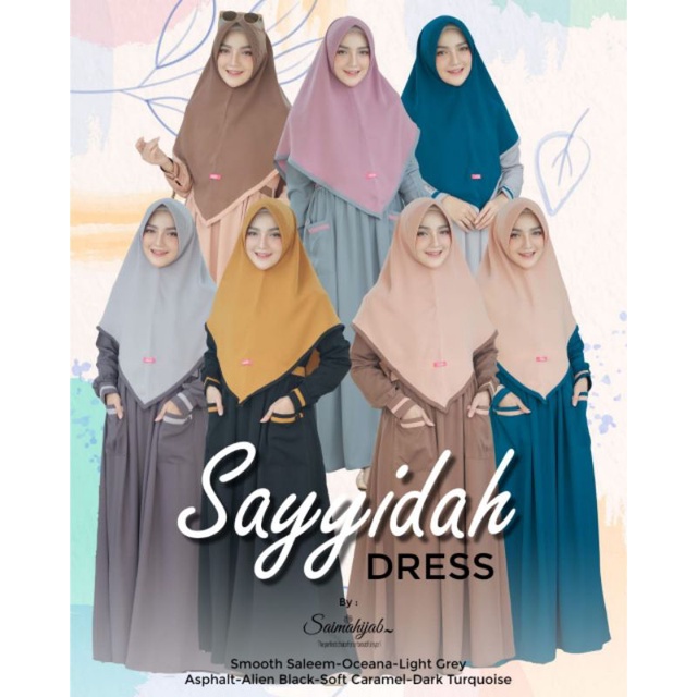 Gamis Set Sayyidah Dress - Saima Hijab