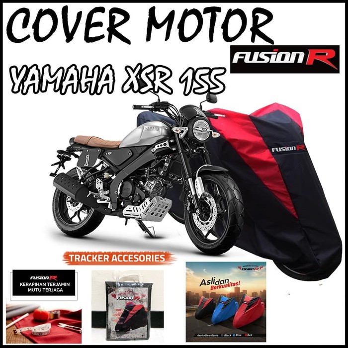 Cover Motor Yamaha XSR 155 Sarung Yamaha XSR155 Merk FUSION R