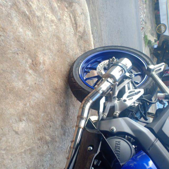 Knalpot sc project buat mx satria fu vixion tiger gl cb150r gsx bison Scorpio-2