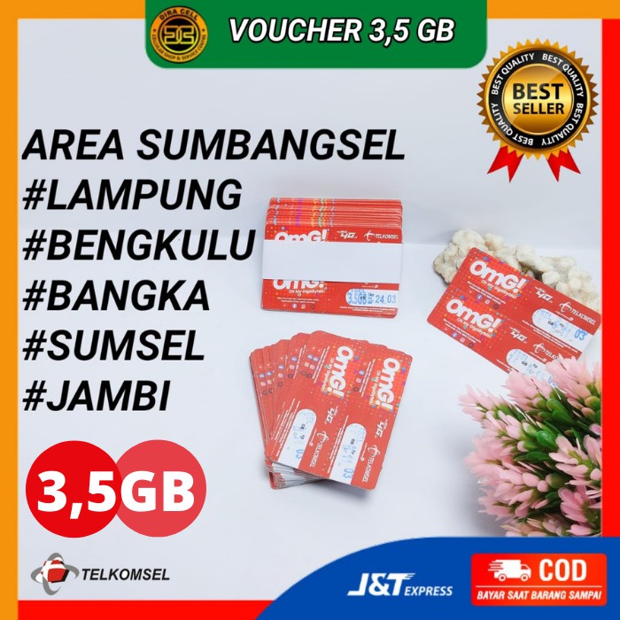 Voucher Telkomsel 1.5gb 2.5 GB 3.5GB Sumbagsel
