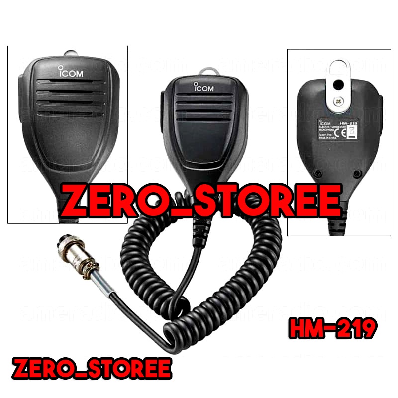 Icom HM-219 Mic IC-718 HM 219 Microphone HM219 MIG BUKAN ICOM HM36 MIK 718 ICOM IC718 HandMIC HM-36 SSB radio HF