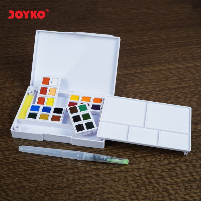 

air-cat- watercolor cat air joyko wc-2001 24 colors warna -cat-air.
