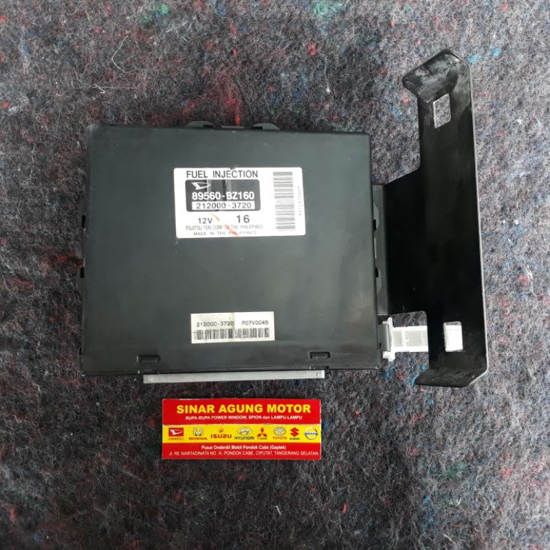 ECU Engine Control Unit Toyota Avanza Vvti 1.5 2007-2011 "89560-BZ160"