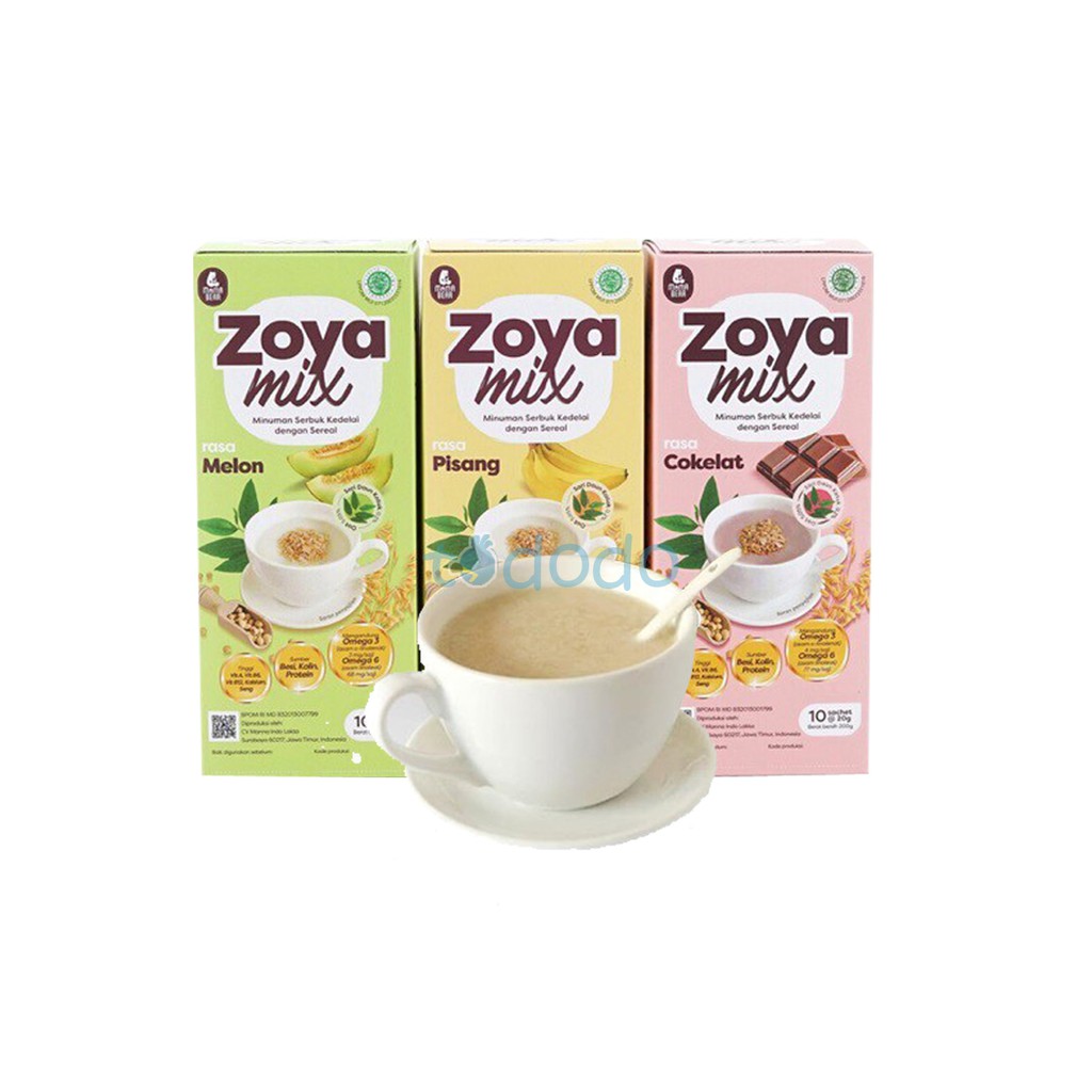 Mama Bear Zoya Mix Susu Soya + katuk ASI Booster 200 gr