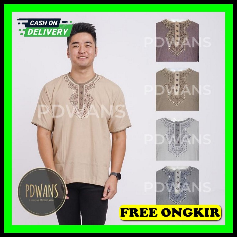 Koko Pria Kekinian Buju Cowo Lebaran 2023 Baju Bsju Laki-Laki Lebaran Remaja Muslim Baju Atasan Cowo