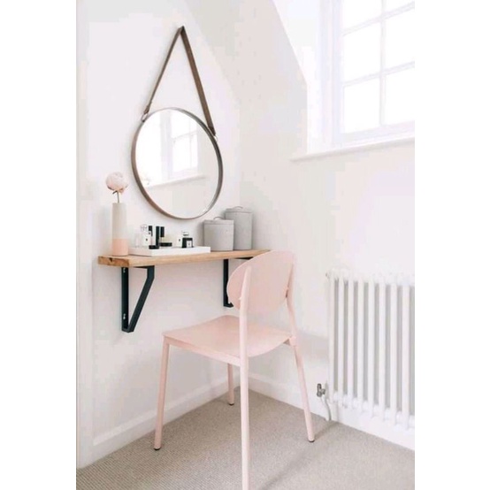 Meja Rias Tempel Dinding Model Minimalis Panjang 1 Meter