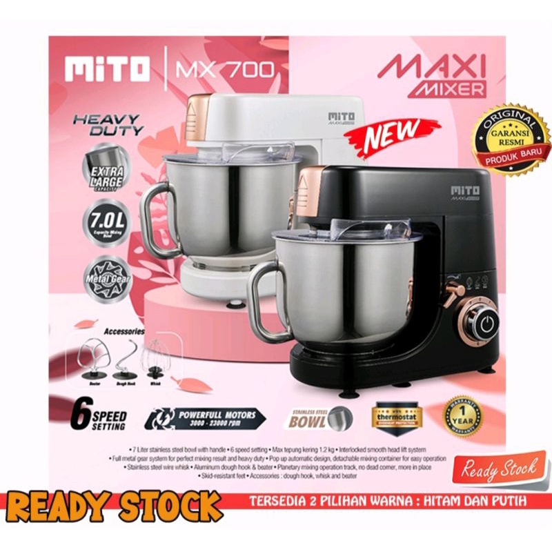 MIXER MITO MX700 STAND MIXER