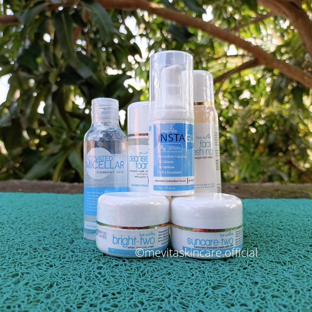 Paket Skincare Glowing & Cerah Maksimal | Be-White Premium Series