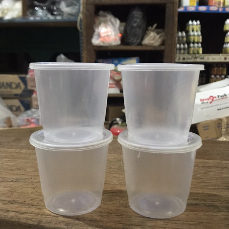 Gelas Plastik Cup Cup Puding Merpati 150ml