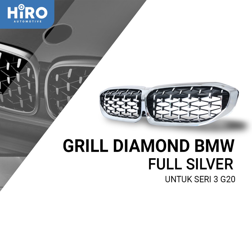 Jual Diamond Grill BMW Seri 3 G20 2018Now Grill Mobil Depan Plug n Play Shopee Indonesia