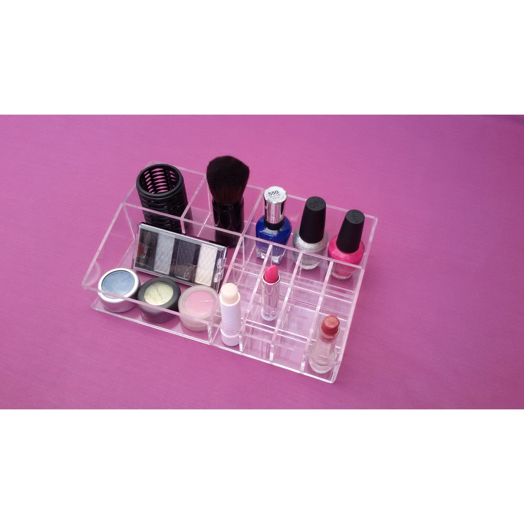 Acrylic Lipstik Organizer Akrilik Makeup Organizer