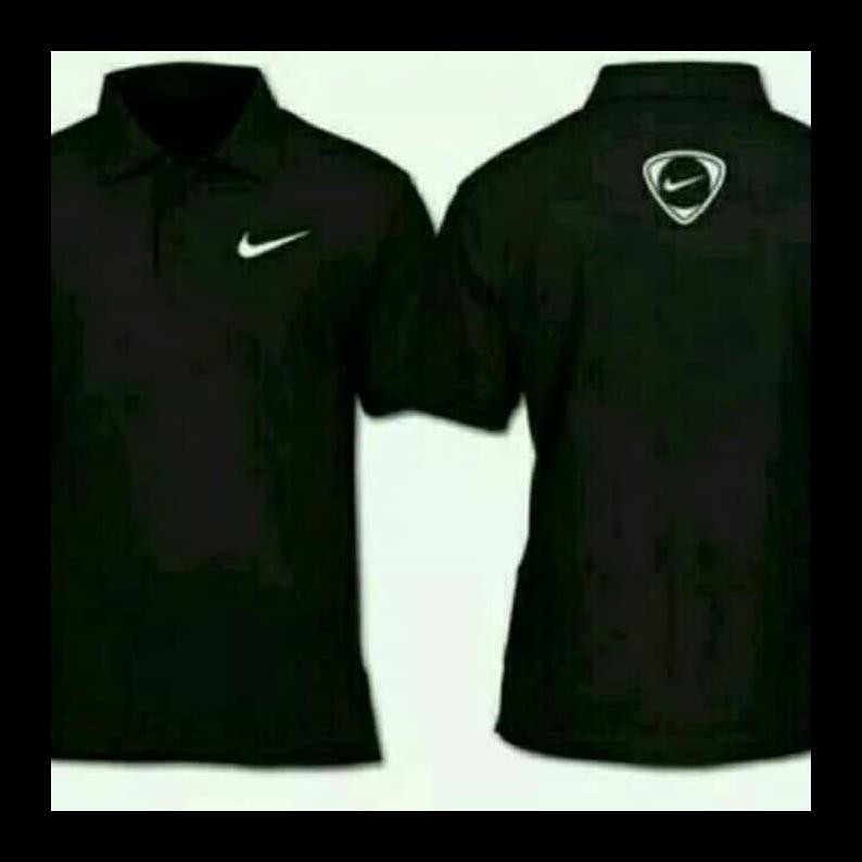 PROMO POLO KAOS PRIA KERAH NIKE HITAM M L XL XXL MURAH KEREN BAGUS KAOS POLO LAKI-LAKI TERMURAH