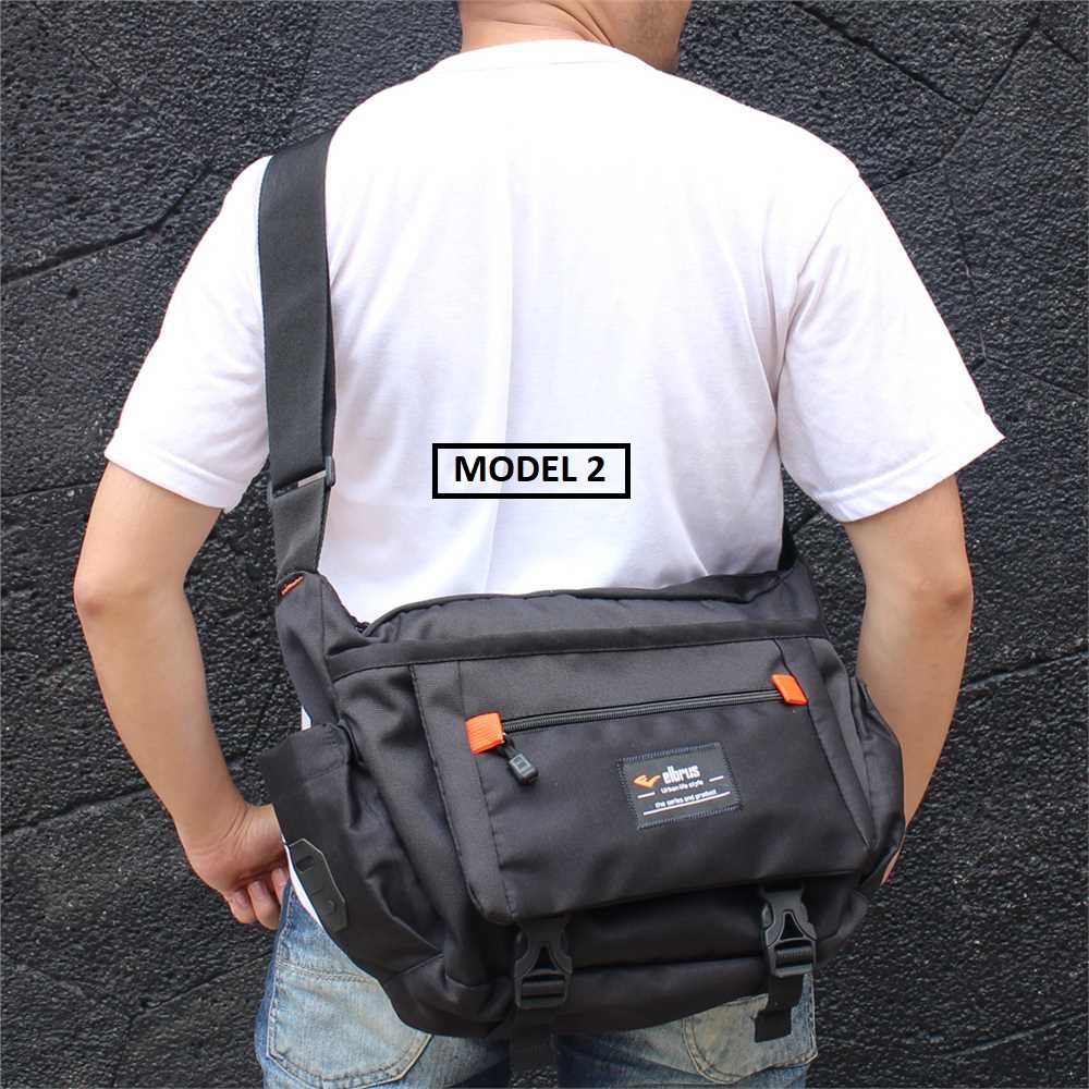 Tas Selempang Silng Bag Besar Pria Casual Distro - Tas Slempang Laptop 12 inch