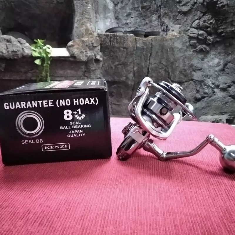 REEL KENZI D CORAL 1000/2000/3000/4000/5000/6000 POWER HANDLE DAN SALT WATER