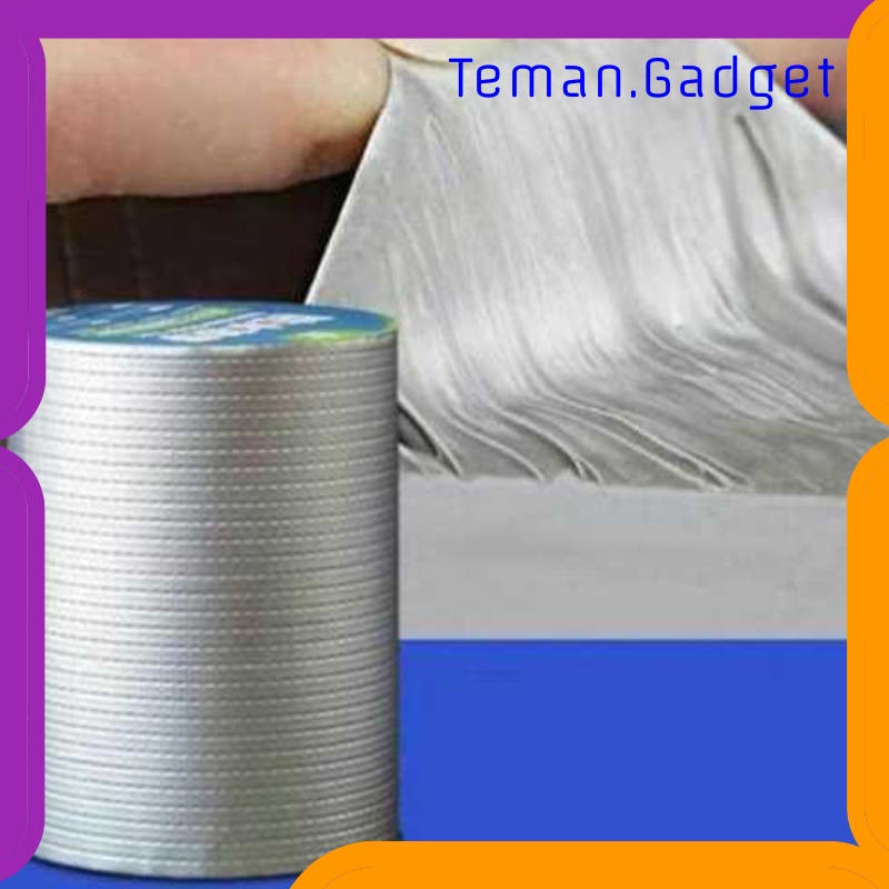 TG-DG473 TaffGUARD KYTO Lakban Aluminium Foil Butyl Waterproof Anti Bocor 0.8mm - LS549