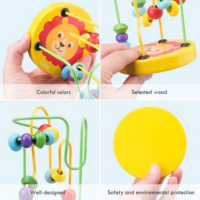 Bead beads toys maze puzzle montessori monessory baby bayi Edutoys mainan edukasi anak edu belajar wire maze