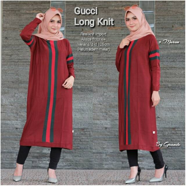 Gucci long knit