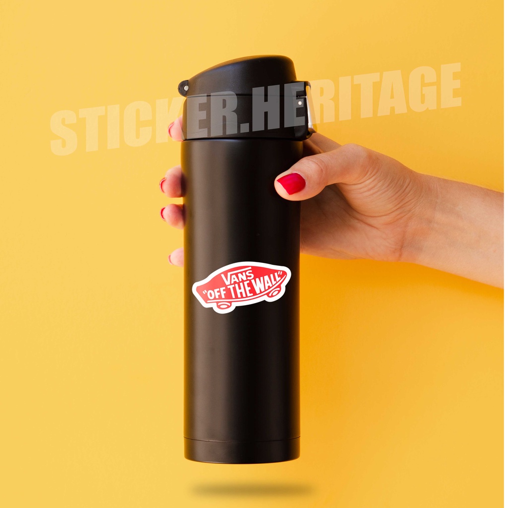 Stiker Aesthetic VANS SKATE | STIKER TUMBLER HP | STICKER AESTHETIC STIKER LAPTOP