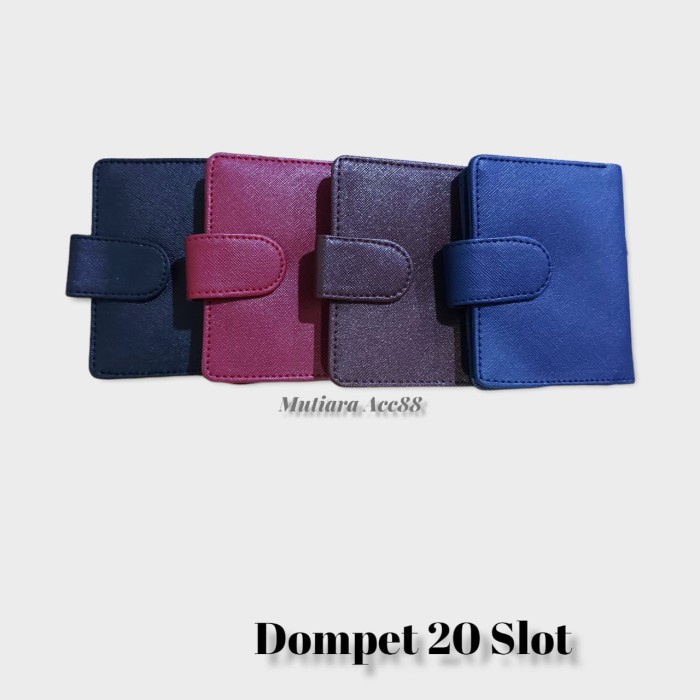 

Cantik Dompet Kartu 16 Slot Kartu Atm Dan Slot Uang Kertas Card Holder Diskon
